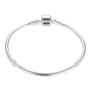 Bracelete em Prata para Berloques