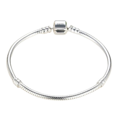 Bracelete em Prata para Berloques