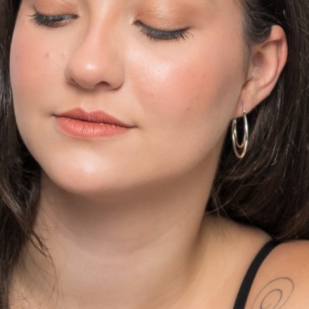 Brincos de Prata 925 Argola Oval