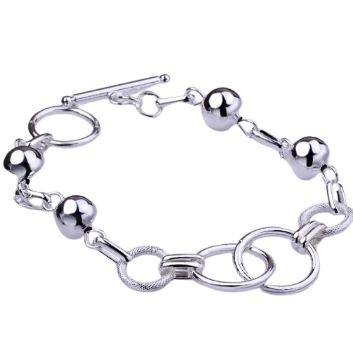 Pulseira em Prata Corrente Selvagem