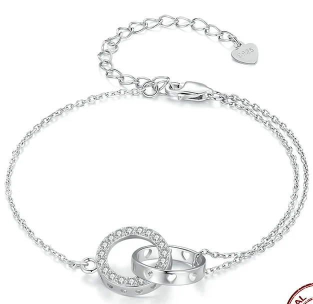 Pulseira em Prata Eternidade