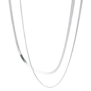 Colar em Prata Dupla Camada