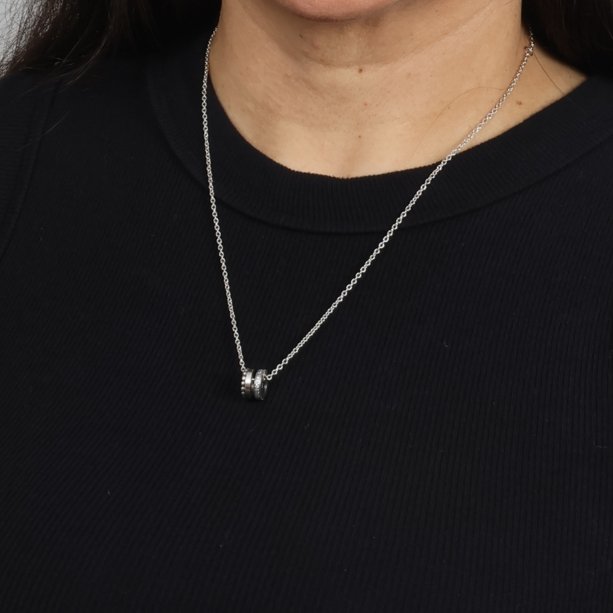 Colar de Prata 925 com Pingente Anel