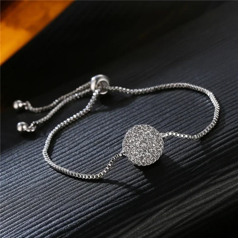 Pulseira de Prata com Brilhantes Coloridos - Imagem 5