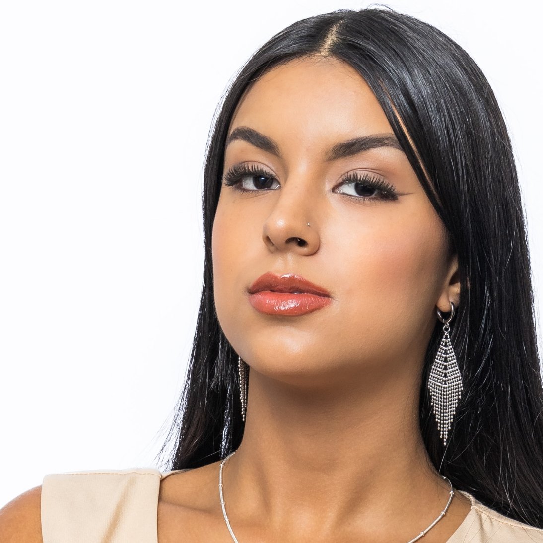 Brinco Prata 925 Viena Cascata