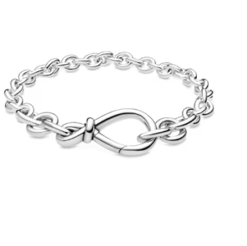 Pulseira de Prata Maleável Elos