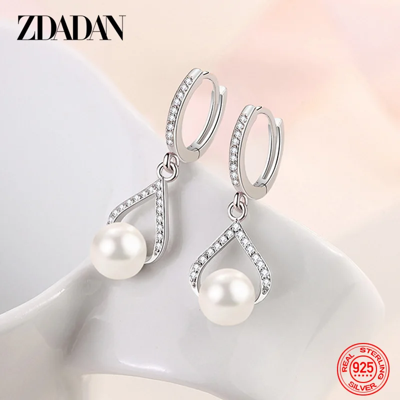 Brincos de Prata Cravejados com Pérolas - Imagem 3