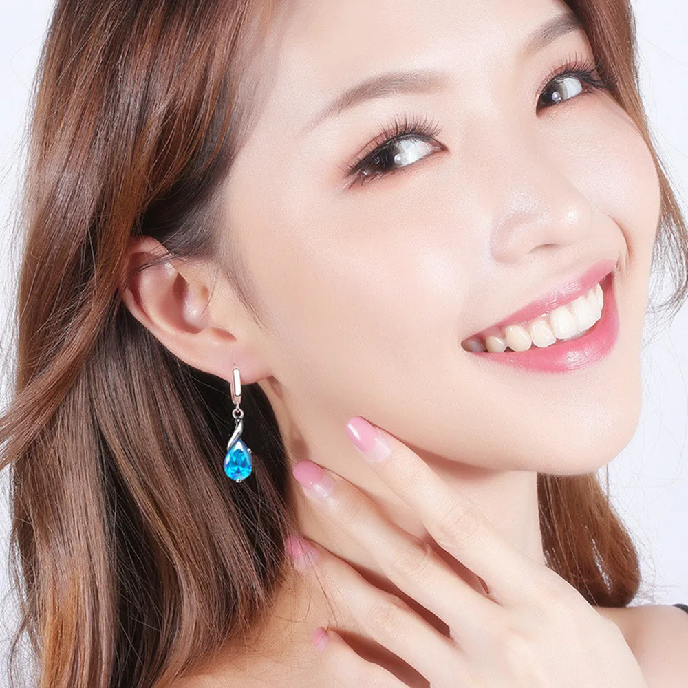 Brincos de Prata com Cristal - Imagem 3