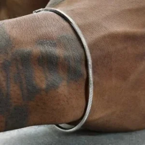 Pulseira de Prata Masculina Punk Party