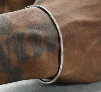 Pulseira de Prata Masculina Punk Party