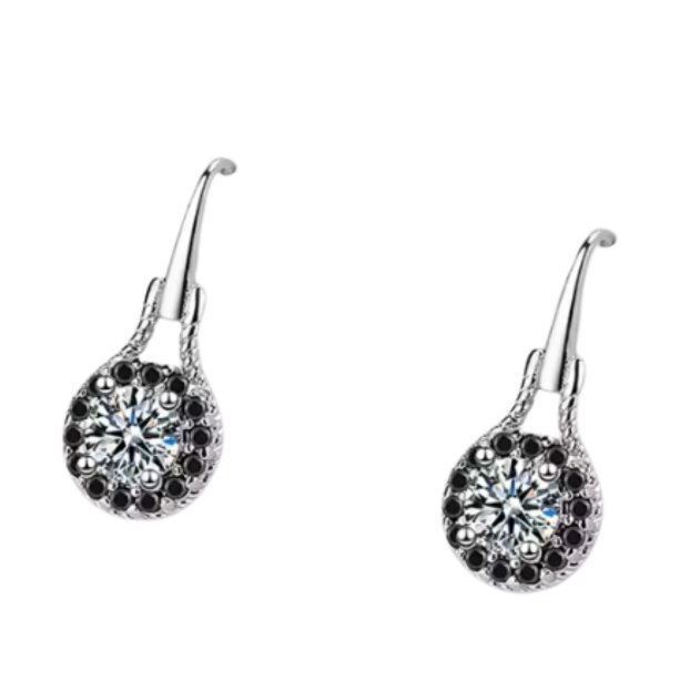 Brincos Prata 925 Zircônia Luxo
