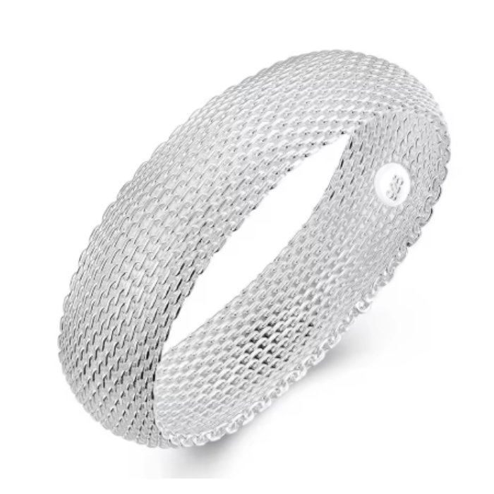 Pulseira de Prata 925 Malha Italiana